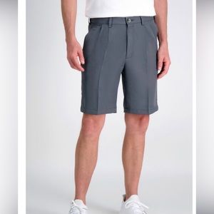 NWT Haggar 4 way stretch khaki shorts